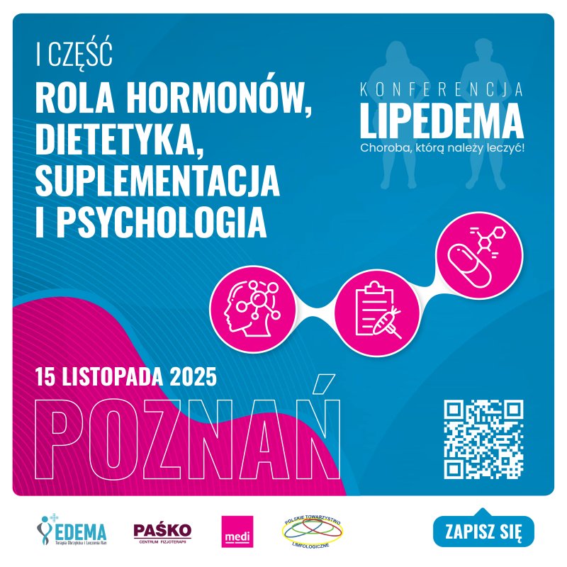 Konferencja LIPEDEMA Poznań 15 listopada 2025